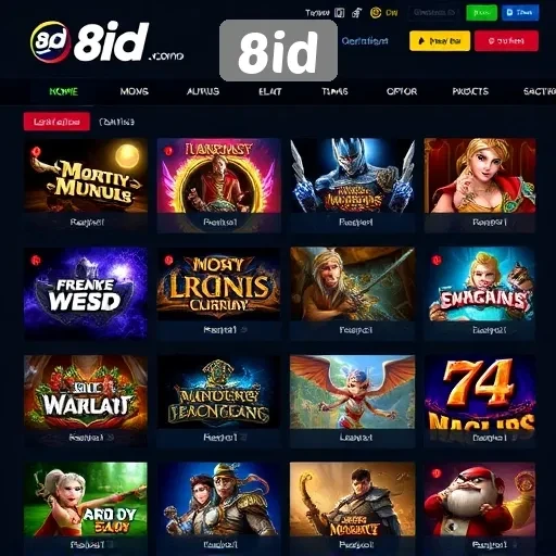 Mengenal 8id Situs Game Terpercaya di Indonesia